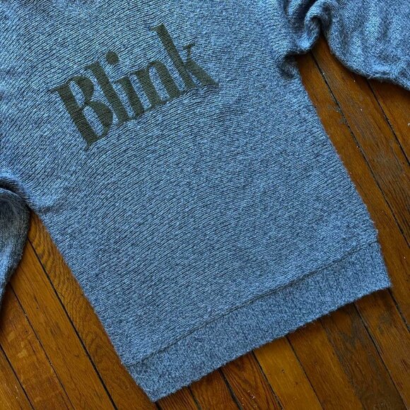 Dip Drops Blink Knit Turtleneck Sweater Women 2 Blue‎ Grey Japanese Streetwear - Picture 3 of 8